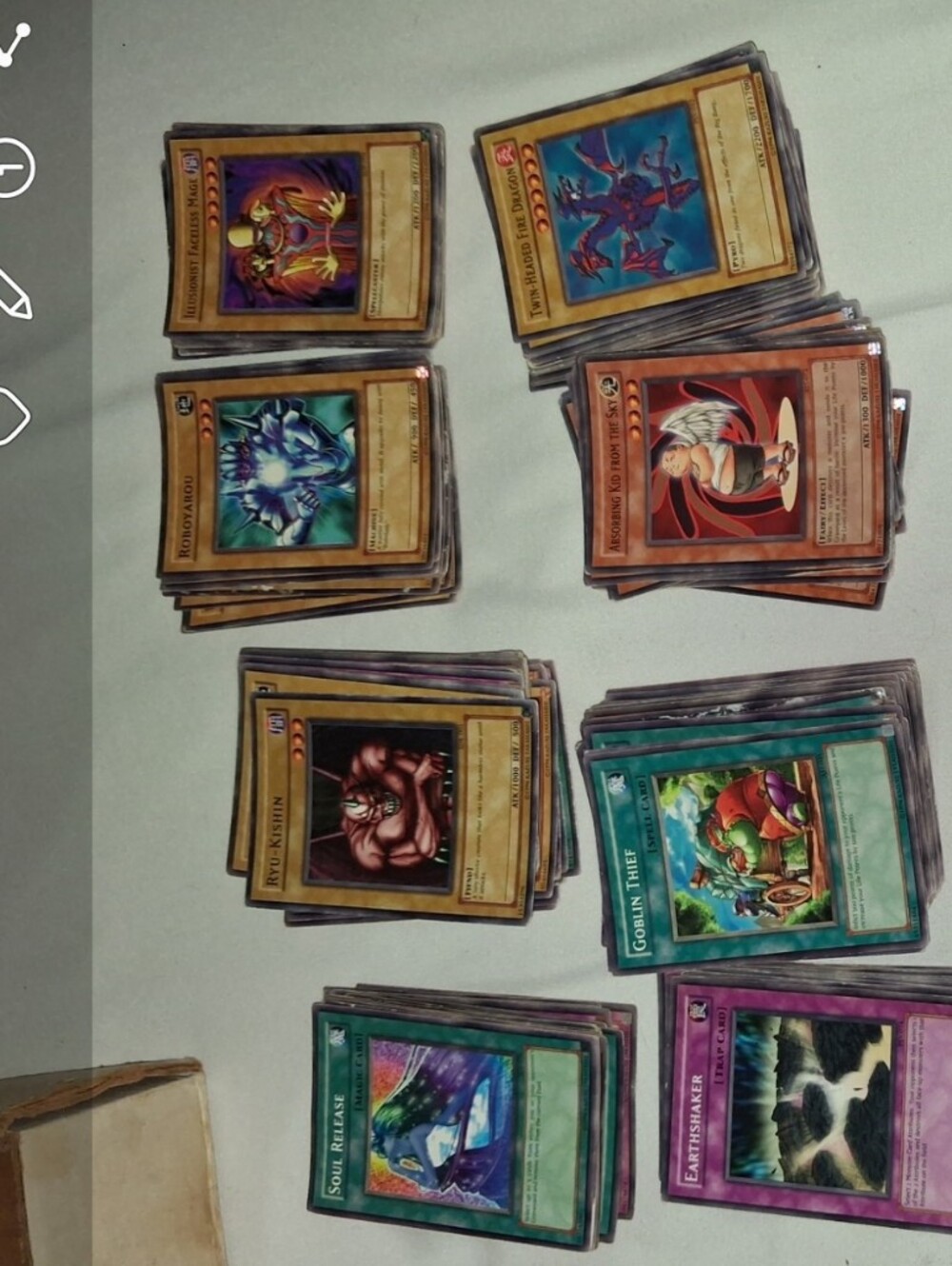 1st Edition 1996 Yu-Gi-Oh! Trading Card Deck - Orange Back (Bulk Lot)